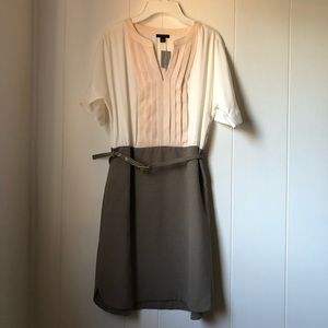 Ann Taylor 3 Tone Midi Dress